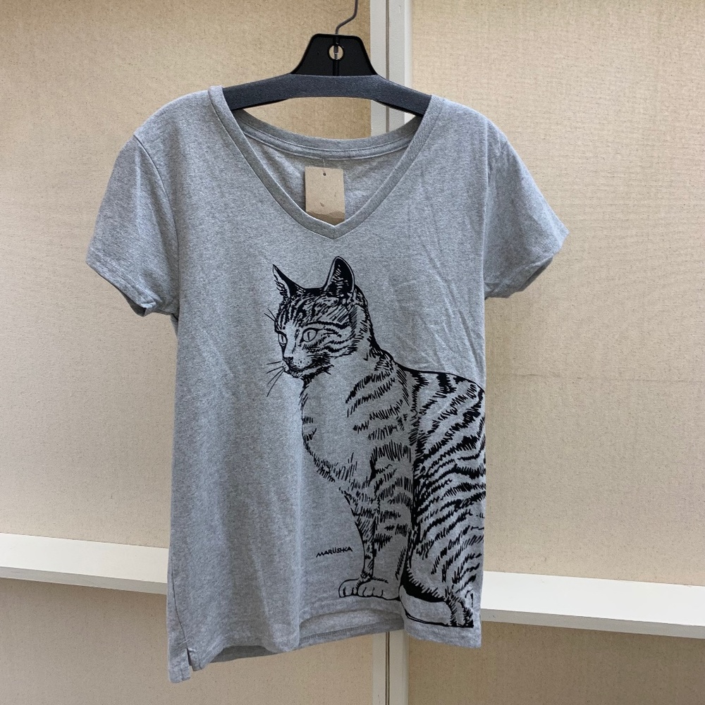 Relaxed cat tail tee